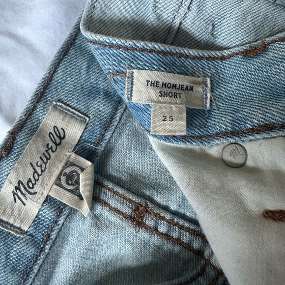 Madewell Jean Shorts in Fitzgerald Wash - Picture 8 of 11